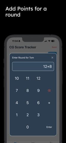 CG Score Tracker screenshot 2