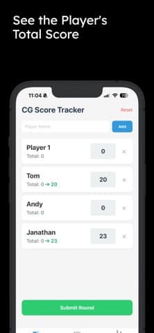 CG Score Tracker screenshot 3